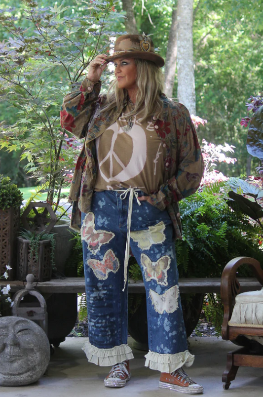 Flutter Sky Jeans