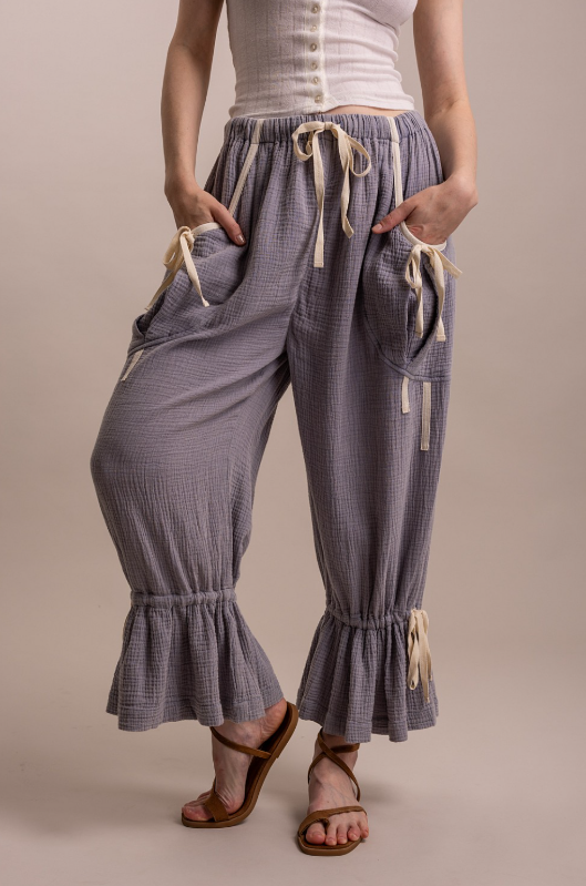 Breeze On By Cotton Pants