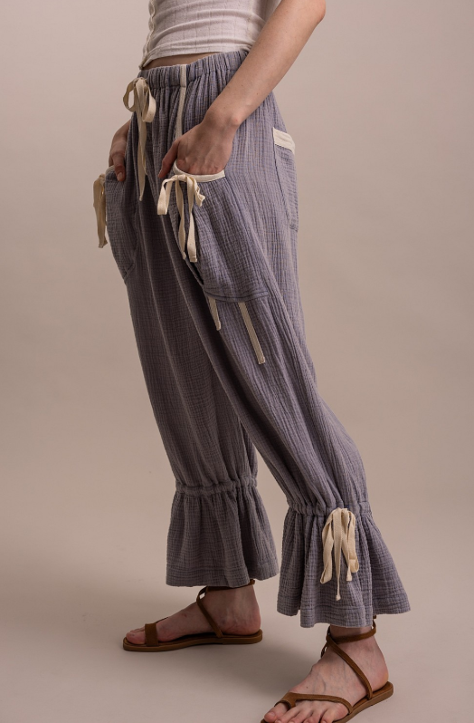 Breeze On By Cotton Pants