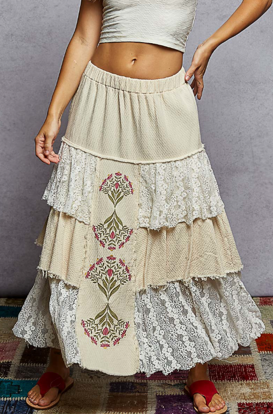Garden Walks Maxi Skirt *Final Sale*
