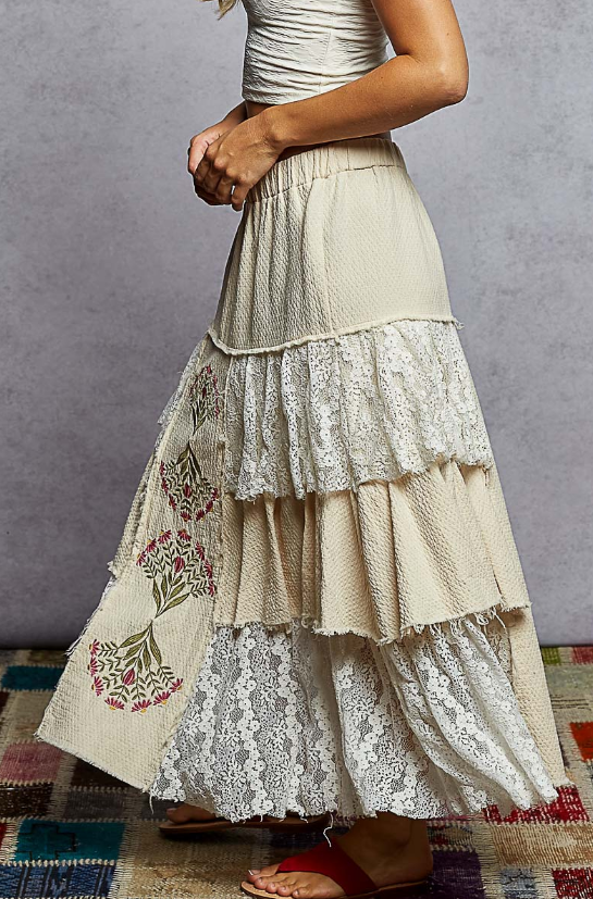 Garden Walks Maxi Skirt *Final Sale*