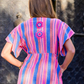 Blue/Pink Stripe Dress