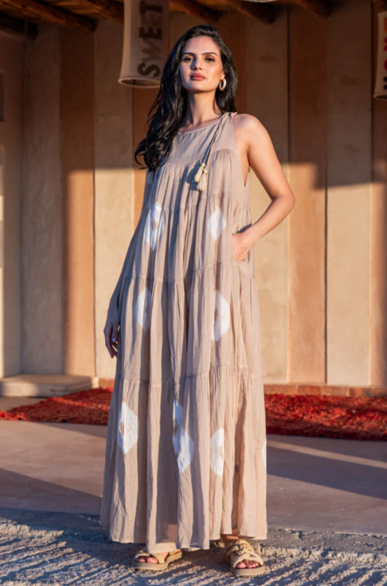 Taupe Maxi Dress