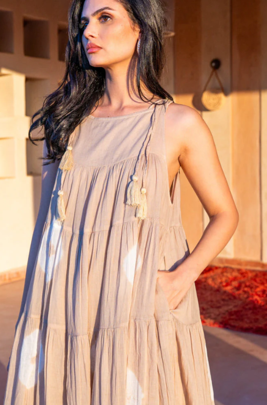 Taupe Maxi Dress