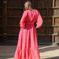 Pink Woven Dress