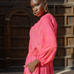 Pink Woven Dress