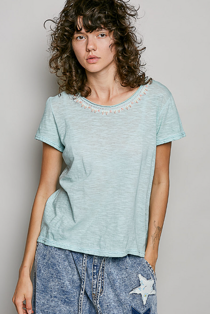 Stitched Cotton Tees