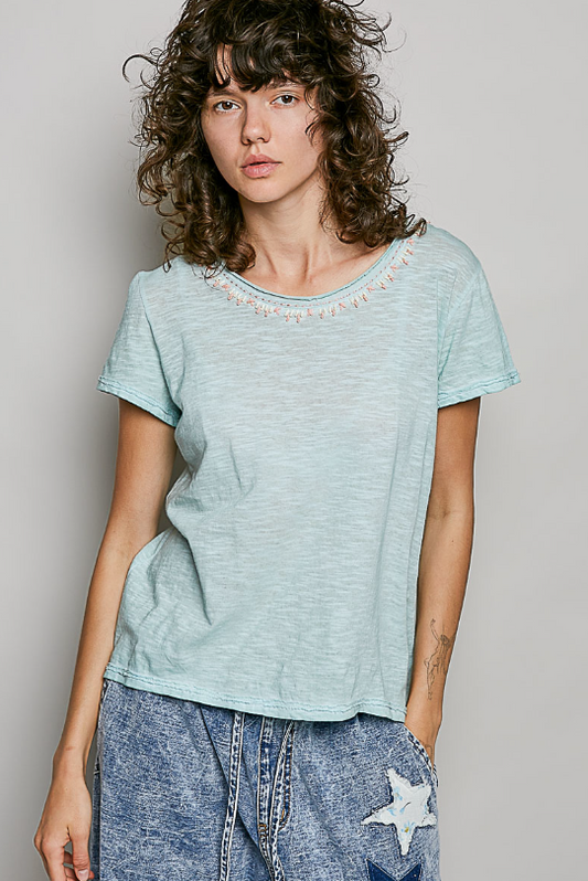 Stitched Cotton Tees