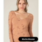 Lace Textured Bodysuit *Final Sale*