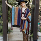 Electric Moon Knit Poncho