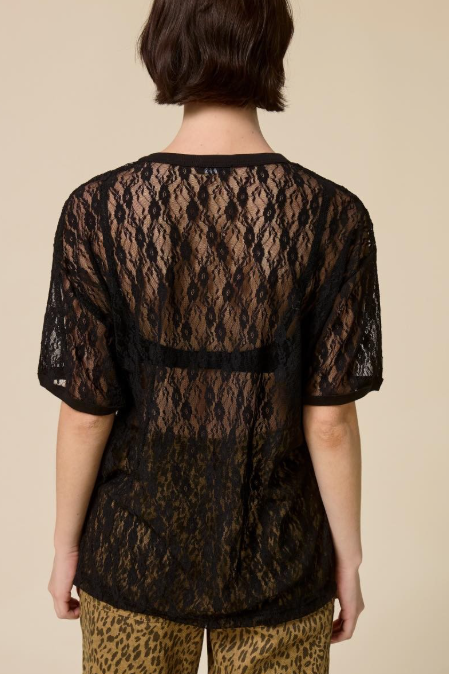 Fierce Lace Ringer Tees