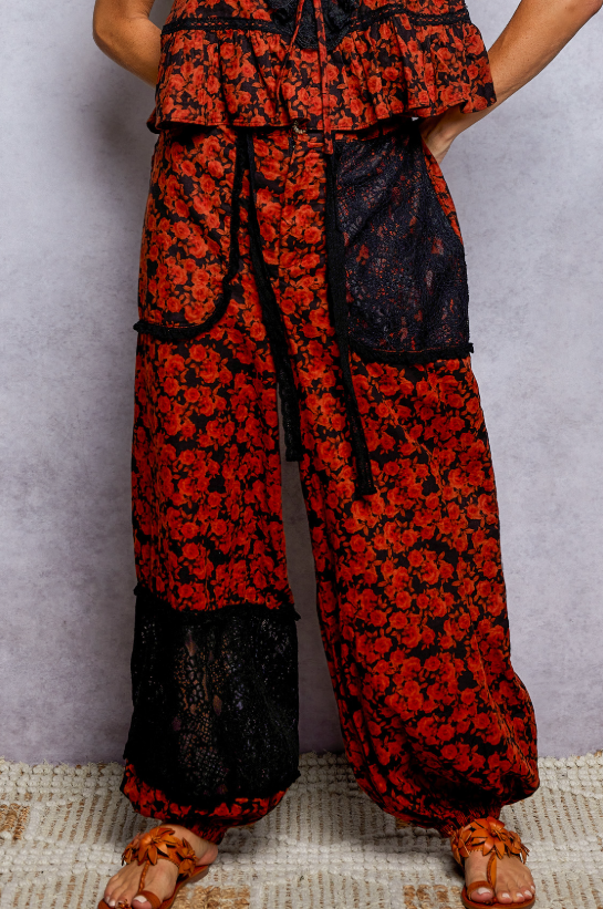 Flowers Forever Pants