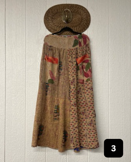 Kantha Butterfly Pants