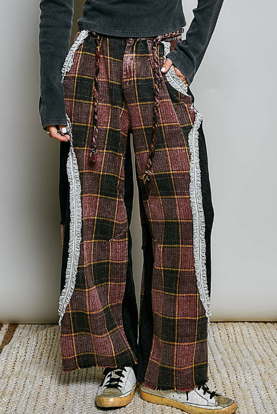 Rocky Mountain Way Plaid Pants