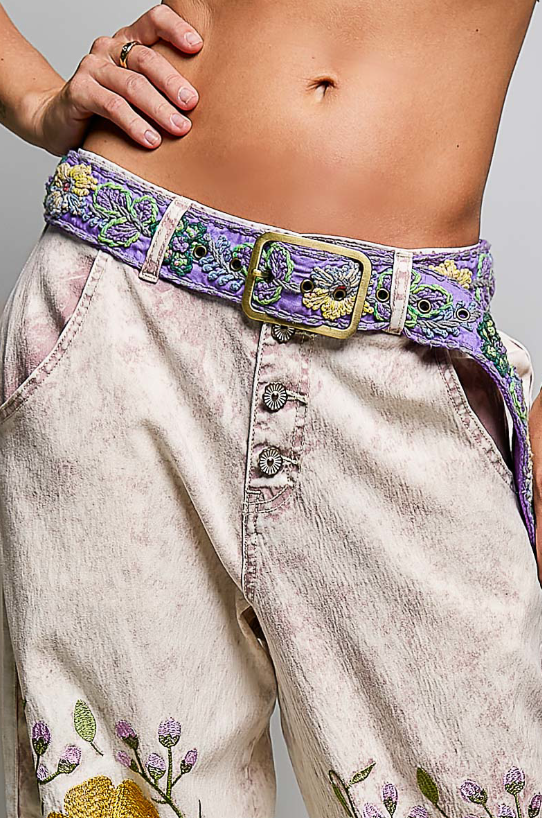 POL Embroidered Belts