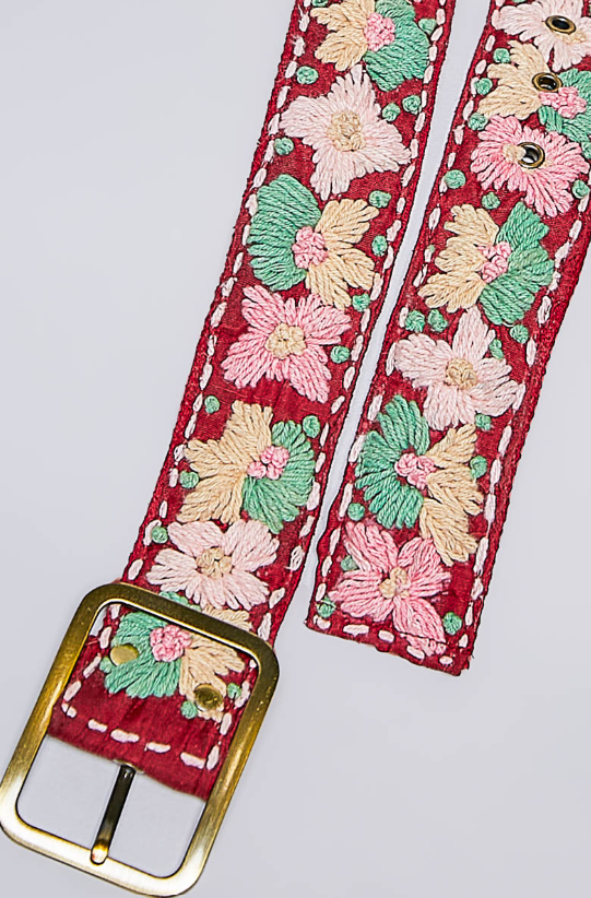 POL Embroidered Belts