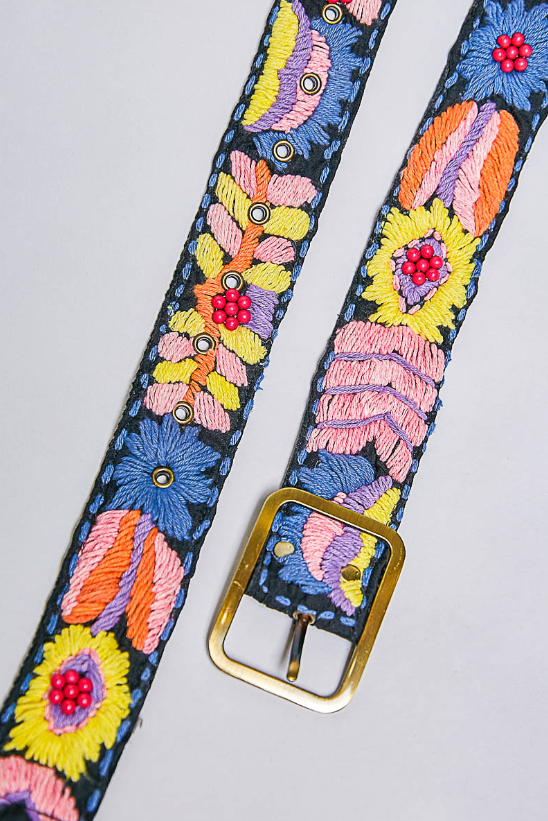 POL Embroidered Belts