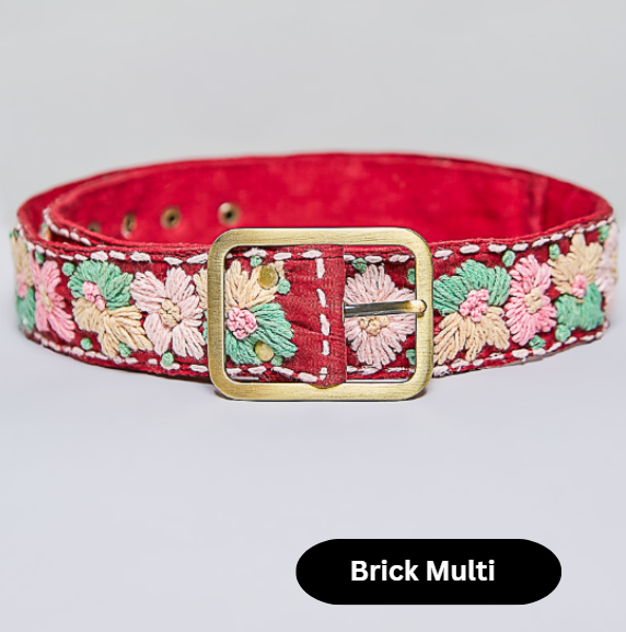 POL Embroidered Belts
