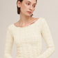 Pointelle Long Sleeve Tops