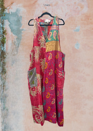 All For One Wide Leg Sari Jumpsuit