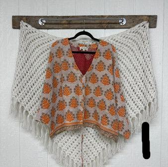 Kantha Butterfly Top