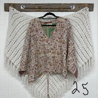 Kantha Butterfly Top